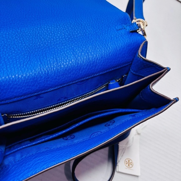 TORY BURCH Blue Bombe T Combo Crossbody Bag - Picture 7 of 12